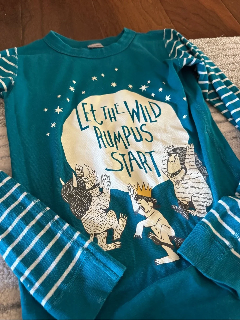 Hanna Andersson, Lands’ End Holiday Stripe & Graphic Pajama Bundle (Set of 3)